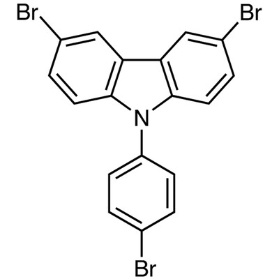3,6-Dibromo-9-(4-bromophenyl)carbazole&gt;98.0%(HPLC)(N)200mg