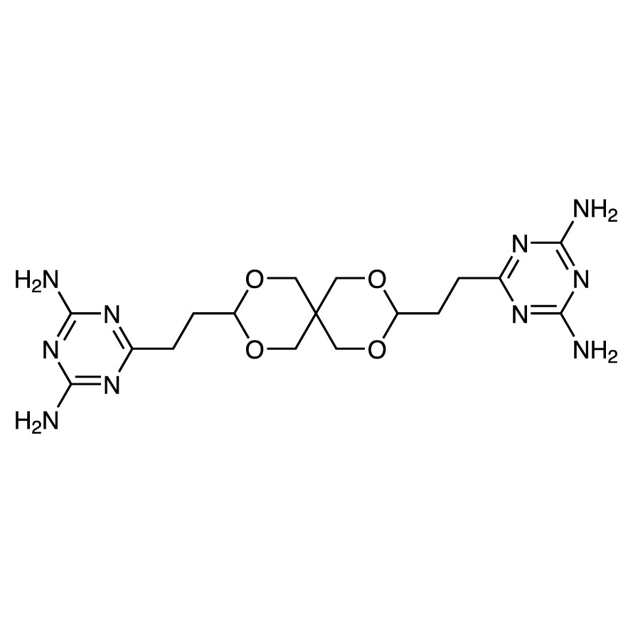3,9-Bis[2-(3,5-diamino-2,4,6-triazaphenyl)ethyl]-2,4,8,10-tetraoxaspiro[5.5]undecane&gt;98.0%(T)25g