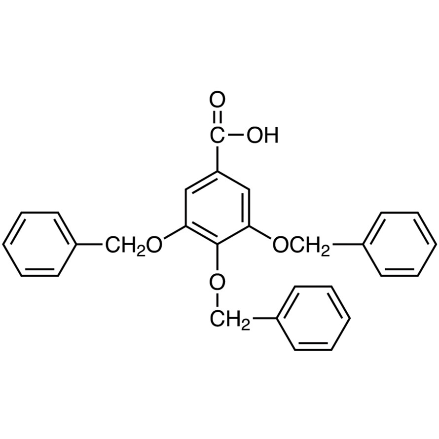 3,4,5-Tris(benzyloxy)benzoic Acid>98.0%(HPLC)(T)5g