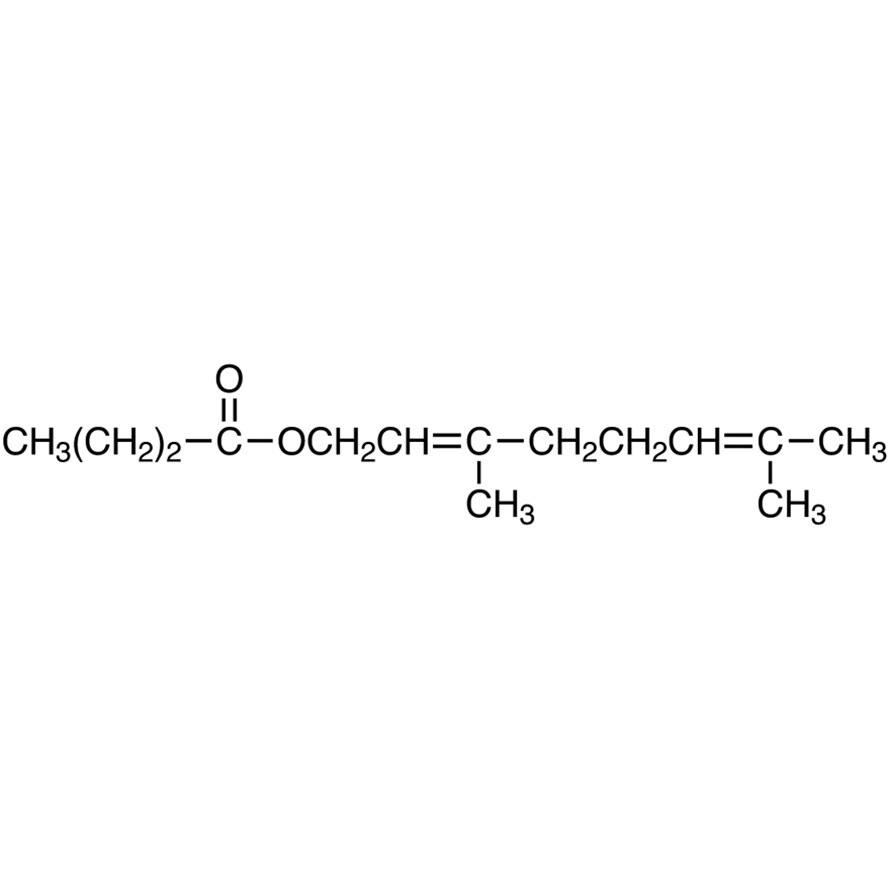 3,7-Dimethyl-2,6-octadienyl Butyrate>95.0%(GC)25mL