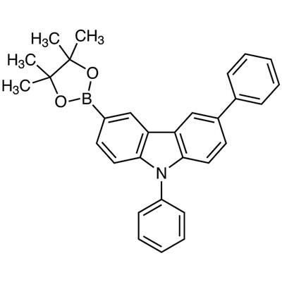 3,9-Diphenyl-6-(4,4,5,5-tetramethyl-1,3,2-dioxaborolan-2-yl)carbazole&gt;98.0%(HPLC)(T)1g