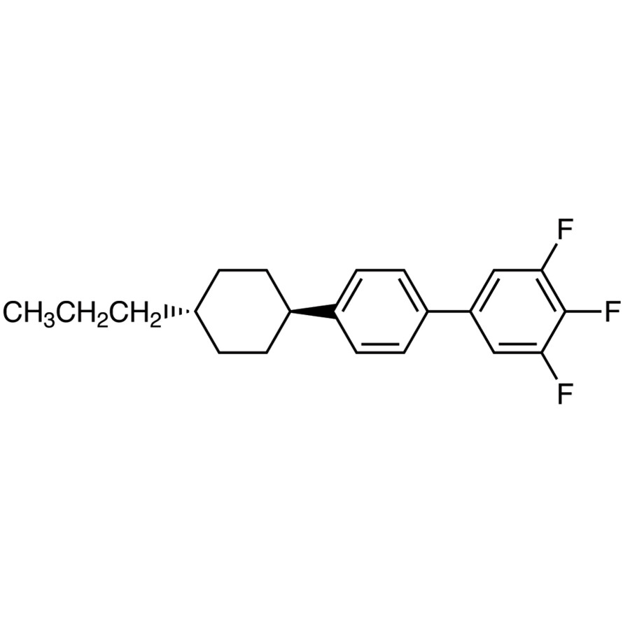 3,4,5-Trifluoro-4'-(trans-4-propylcyclohexyl)biphenyl>98.0%(GC)1g