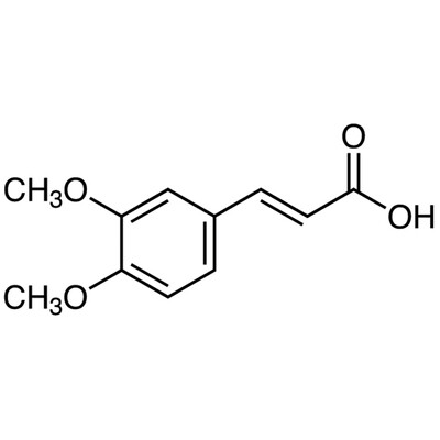 3,4-Dimethoxycinnamic Acid&gt;98.0%(GC)(T)25g