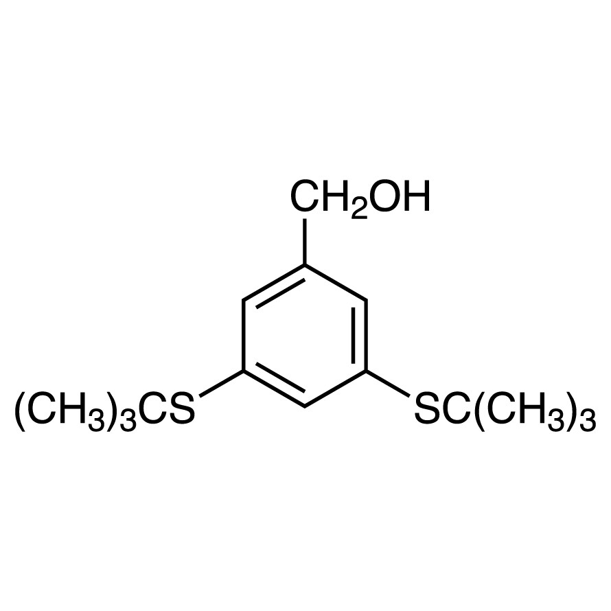3,5-Bis(tert-butylthio)benzyl Alcohol>96.0%(GC)1g
