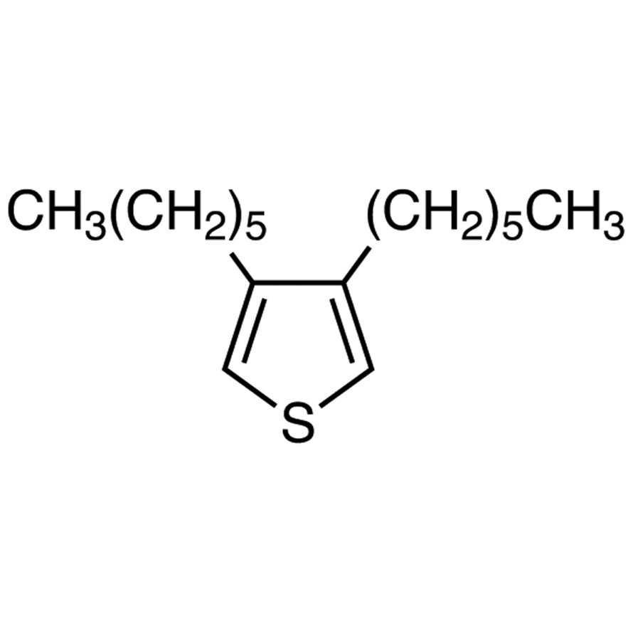 3,4-Dihexylthiophene>97.0%(GC)1g