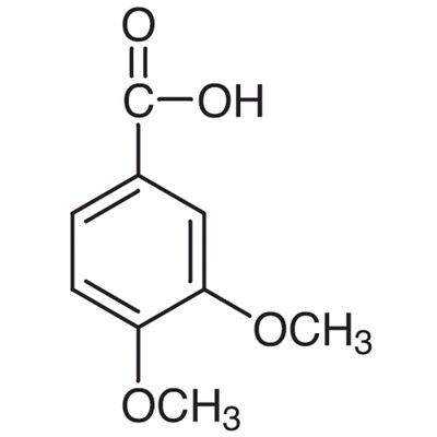 3,4-Dimethoxybenzoic Acid&gt;98.0%(GC)(T)25g