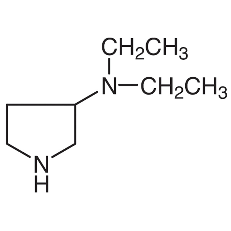3-(Diethylamino)pyrrolidine&gt;98.0%(T)25g