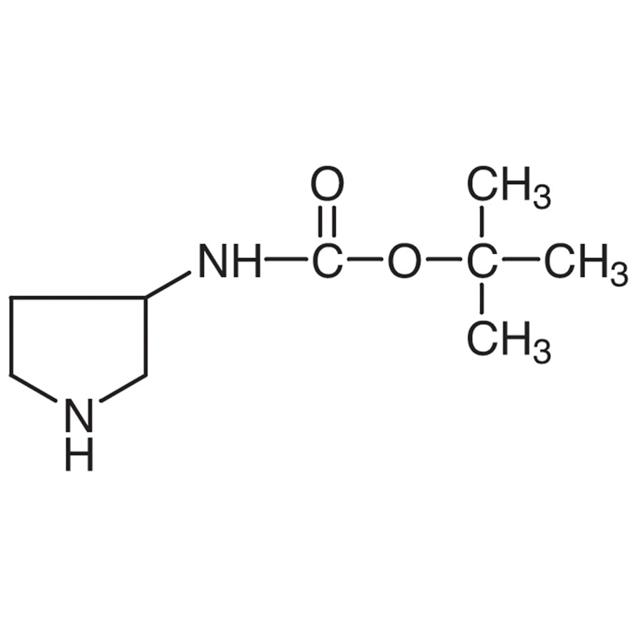 3-(tert-Butoxycarbonylamino)pyrrolidine&gt;98.0%(GC)(T)5g