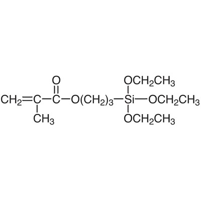 3-(Triethoxysilyl)propyl Methacrylate (stabilized with BHT)&gt;98.0%(GC)25g