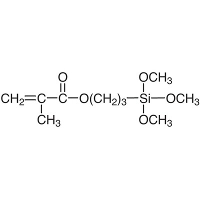 3-(Trimethoxysilyl)propyl Methacrylate (stabilized with BHT)&gt;98.0%(GC)25mL