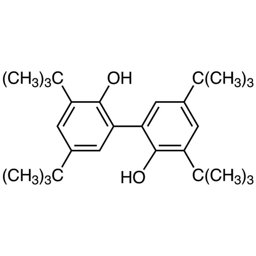 3,3&#39;,5,5&#39;-Tetra-tert-butyl-2,2&#39;-dihydroxybiphenyl&gt;98.0%(GC)5g