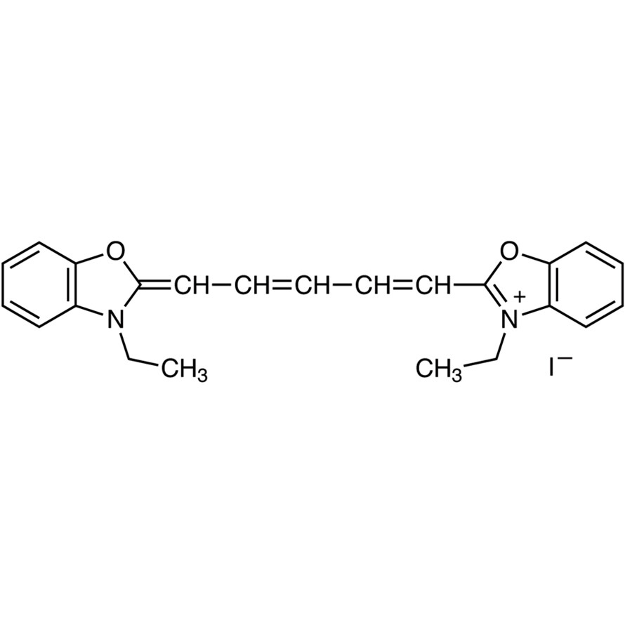 3,3&#39;-Diethyloxadicarbocyanine Iodide&gt;98.0%(N)200mg