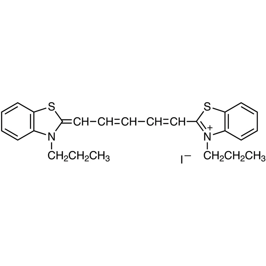 3,3&#39;-Dipropylthiadicarbocyanine Iodide&gt;98.0%(N)1g