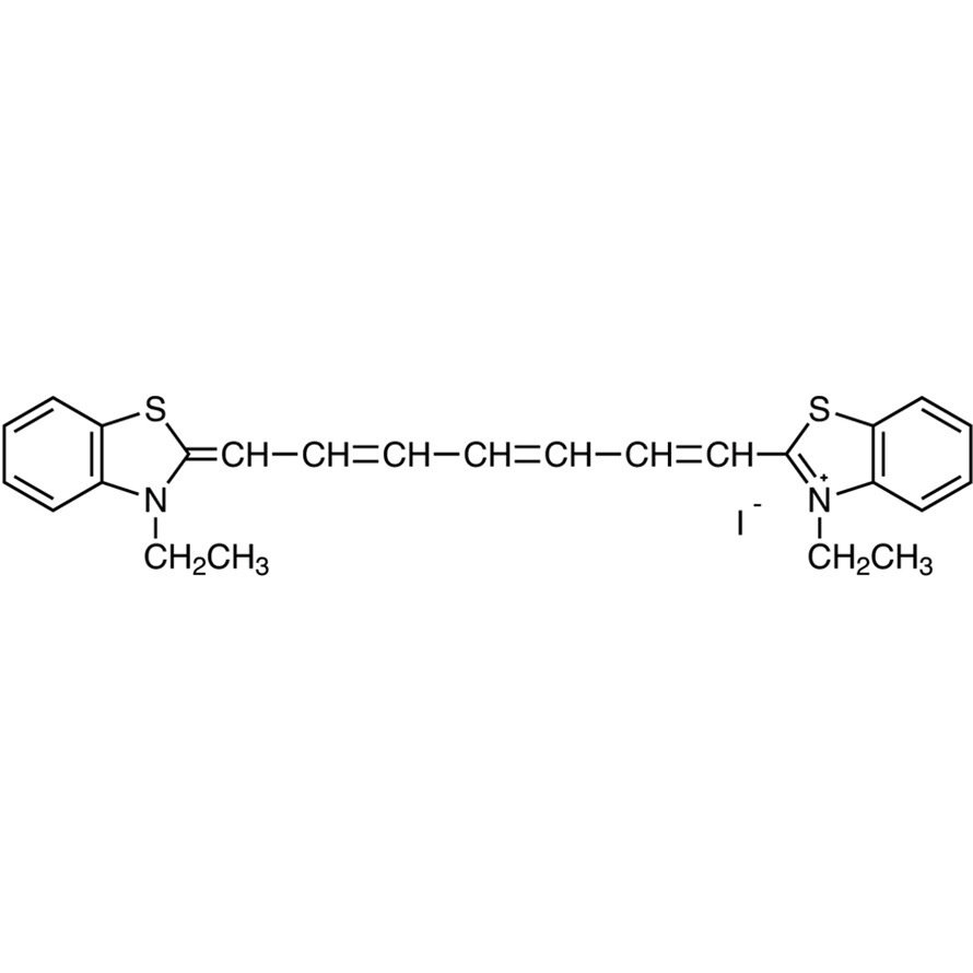 3,3&#39;-Diethylthiatricarbocyanine Iodide&gt;98.0%(N)1g