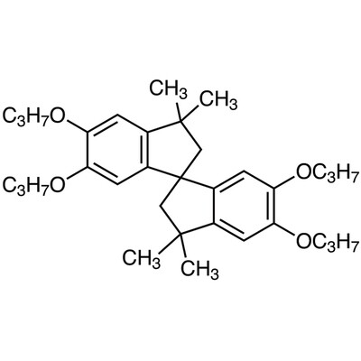 3,3,3&#39;,3&#39;-Tetramethyl-5,5&#39;,6,6&#39;-tetrapropoxy-1,1&#39;-spirobiindane&gt;98.0%(HPLC)25g