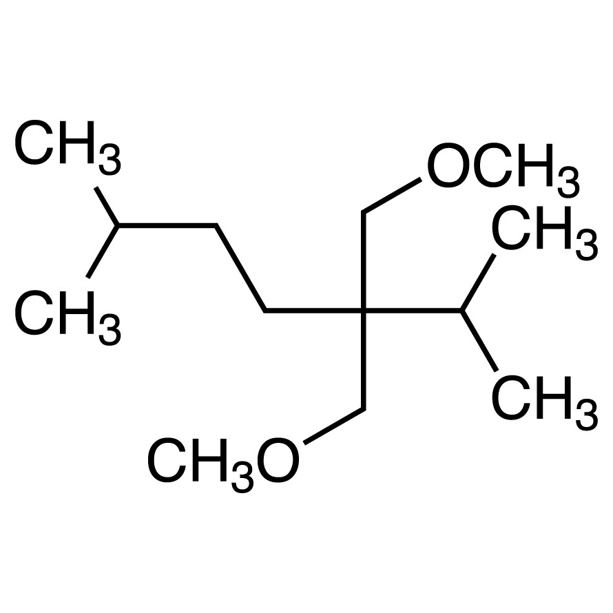 3,3-Bis(methoxymethyl)-2,6-dimethylheptane&gt;98.0%(GC)1g
