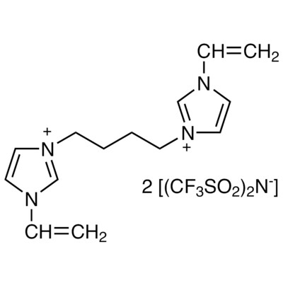 3,3&#39;-(Butane-1,4-diyl)bis(1-vinyl-3-imidazolium) Bis(trifluoromethanesulfonyl)imide&gt;98.0%(HPLC)1g