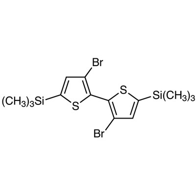 3,3&#39;-Dibromo-5,5&#39;-bis(trimethylsilyl)-2,2&#39;-bithiophene&gt;98.0%(GC)5g