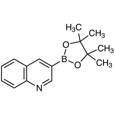 3-(4,4,5,5-Tetramethyl-1,3,2-dioxaborolan-2-yl)quinoline&gt;98.0%(GC)(T)1g