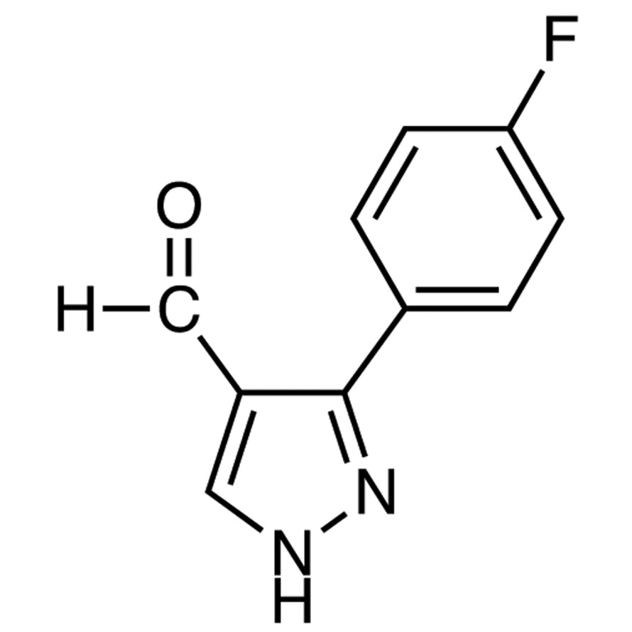 3-(4-Fluorophenyl)pyrazole-4-carboxaldehyde>98.0%(GC)5g