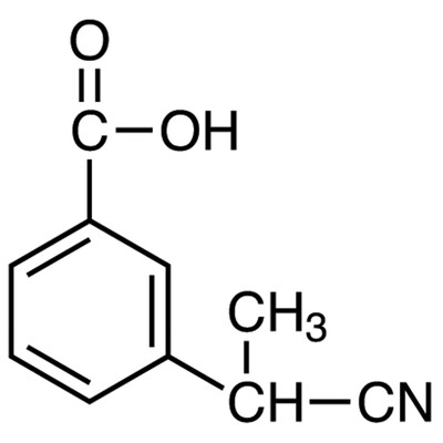 3-(1-Cyanoethyl)benzoic Acid&gt;98.0%(GC)(T)25g