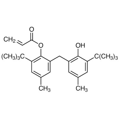 2-tert-Butyl-6-(3-tert-butyl-2-hydroxy-5-methylbenzyl)-4-methylphenyl Acrylate&gt;96.0%(HPLC)25g
