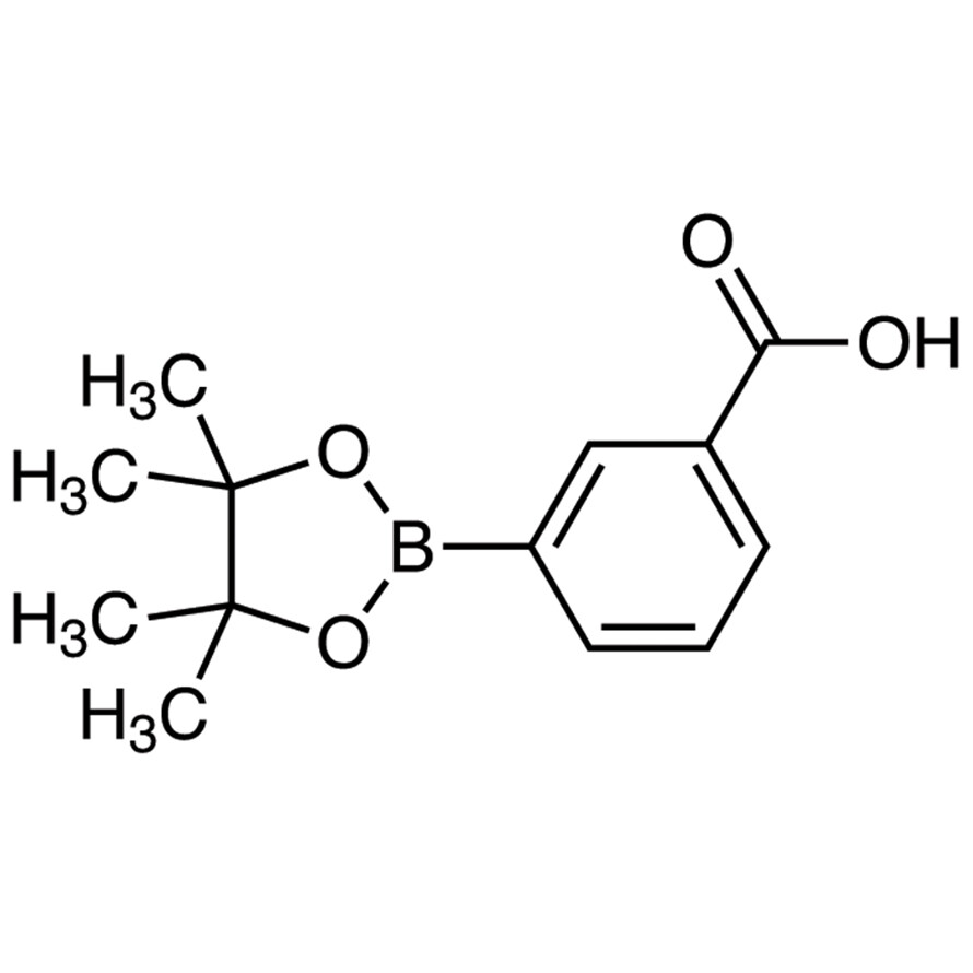 3-(4,4,5,5-Tetramethyl-1,3,2-dioxaborolan-2-yl)benzoic Acid&gt;98.0%(GC)(T)5g