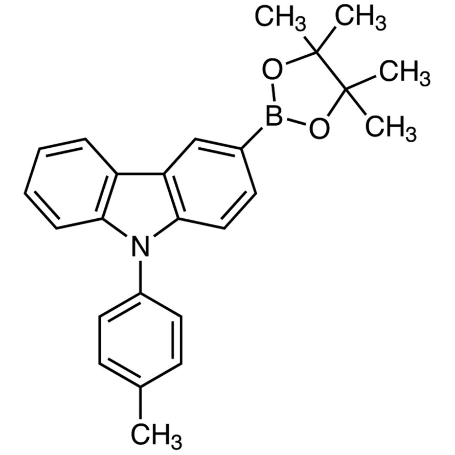 3-(4,4,5,5-Tetramethyl-1,3,2-dioxaborolan-2-yl)-9-(p-tolyl)-9H-carbazole&gt;98.0%(HPLC)200mg
