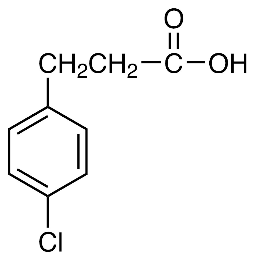 3-(4-Chlorophenyl)propanoic Acid>98.0%(GC)(T)25g