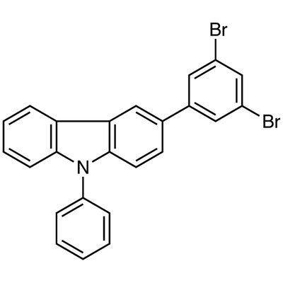 3-(3,5-Dibromophenyl)-9-phenyl-9H-carbazole&gt;98.0%(GC)200mg