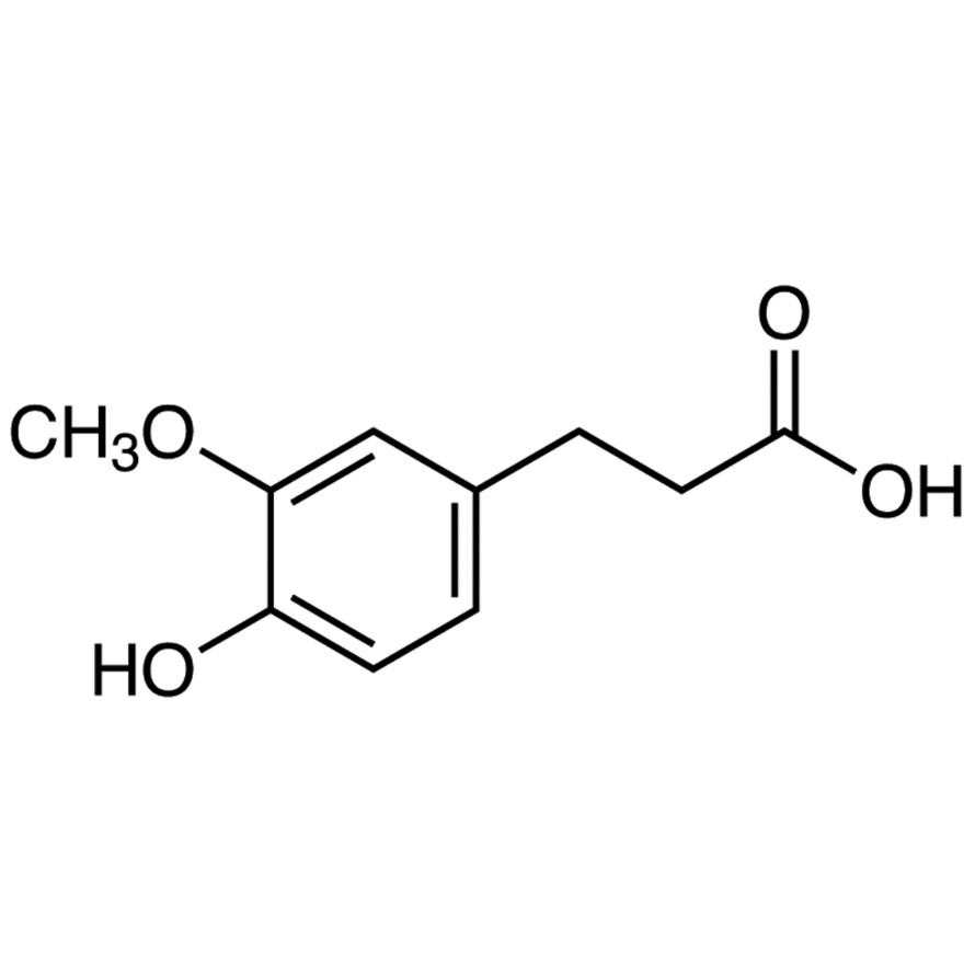 3-(4-Hydroxy-3-methoxyphenyl)propionic Acid&gt;98.0%(GC)1g