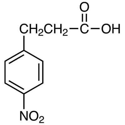 3-(4-Nitrophenyl)propionic Acid&gt;98.0%(GC)(T)5g