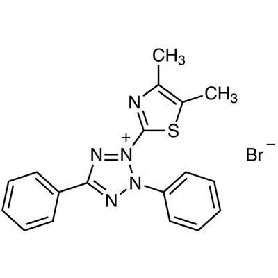 3-(4,5-Dimethyl-2-thiazolyl)-2,5-diphenyltetrazolium Bromide&gt;98.0%(T)1g