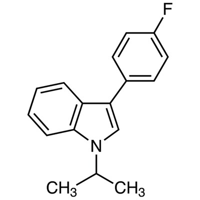 3-(4-Fluorophenyl)-1-isopropylindole&gt;98.0%(GC)5g