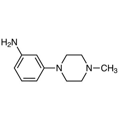 3-(4-Methyl-1-piperazinyl)aniline&gt;98.0%(GC)(T)5g