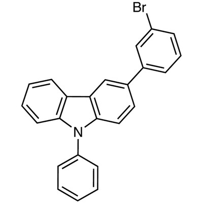 3-(3-Bromophenyl)-9-phenyl-9H-carbazole&gt;98.0%(GC)5g
