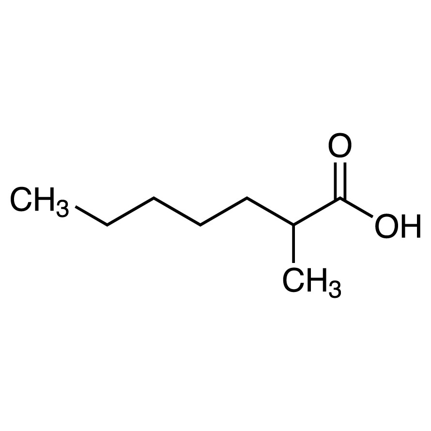 2-Methylheptanoic Acid>98.0%(T)(GC)25g
