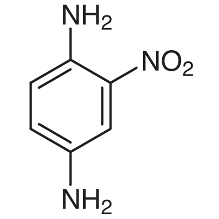 2-Nitro-1,4-phenylenediamine&gt;98.0%(T)(GC)25g