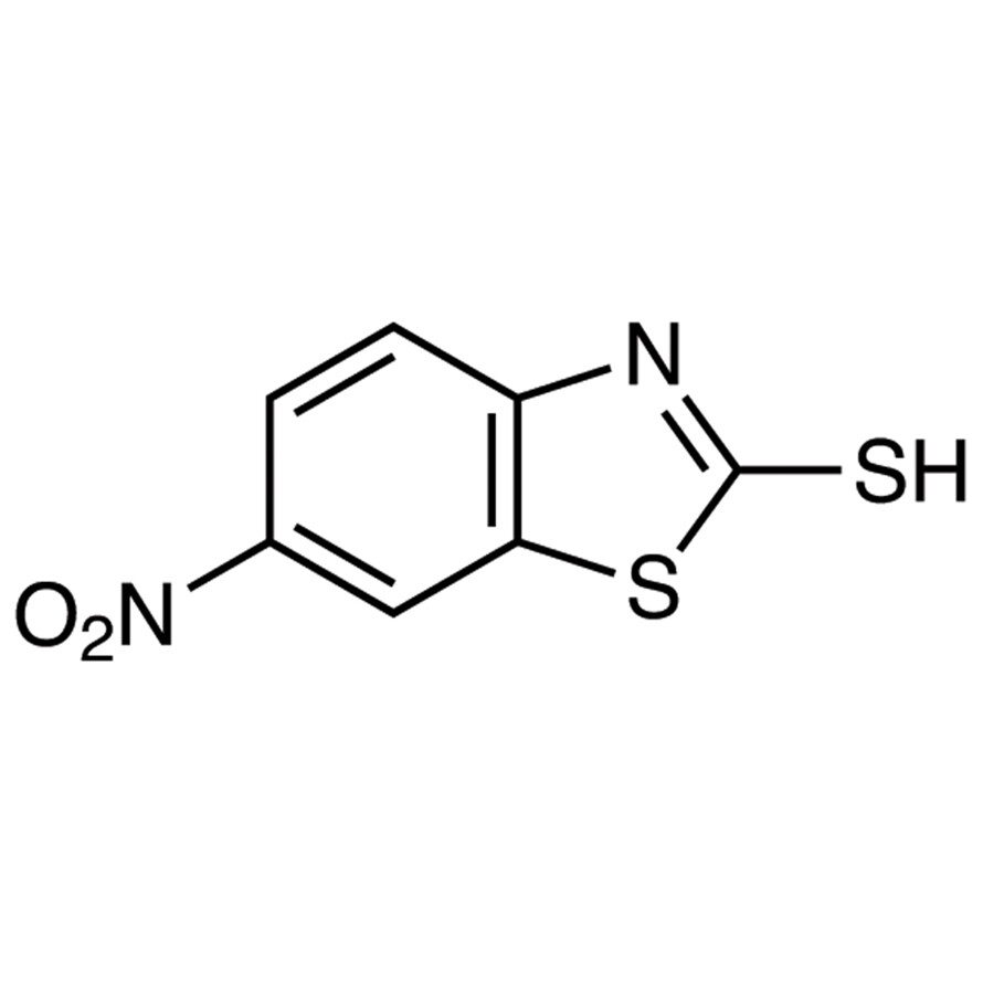 2-Mercapto-6-nitrobenzothiazole>98.0%(HPLC)(T)25g