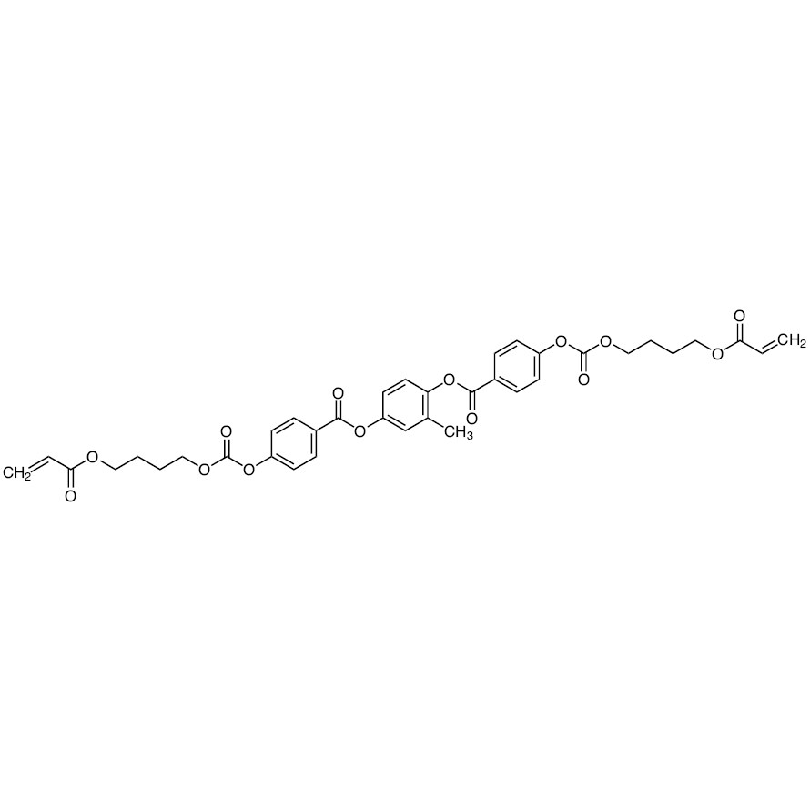 2-Methyl-1,4-phenylene Bis[4-[[[4-(acryloyloxy)butoxy]carbonyl]oxy]benzoate]&gt;95.0%(HPLC)1g