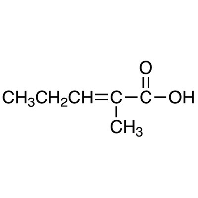 2-Methyl-2-pentenoic Acid&gt;98.0%(GC)(T)25g