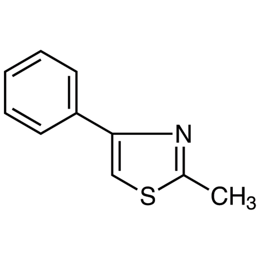 2-Methyl-4-phenylthiazole&gt;98.0%(GC)1g
