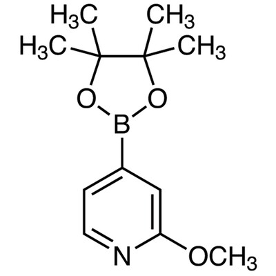 2-Methoxy-4-(4,4,5,5-tetramethyl-1,3,2-dioxaborolan-2-yl)pyridine&gt;98.0%(GC)(T)1g