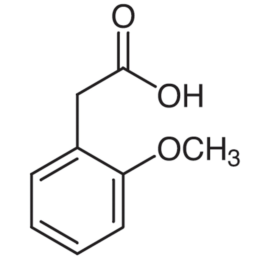 2-Methoxyphenylacetic Acid&gt;98.0%(GC)(T)25g