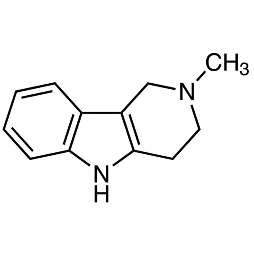 2-Methyl-2,3,4,5-tetrahydro-1H-pyrido[4,3-b]indole>98.0%(GC)(T)200mg