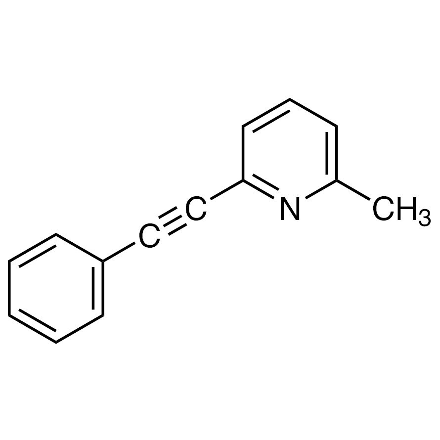 2-Methyl-6-(phenylethynyl)pyridine&gt;98.0%(GC)250mg