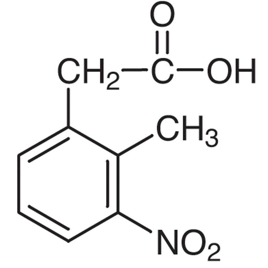 2-Methyl-3-nitrophenylacetic Acid&gt;96.0%(GC)(T)5g