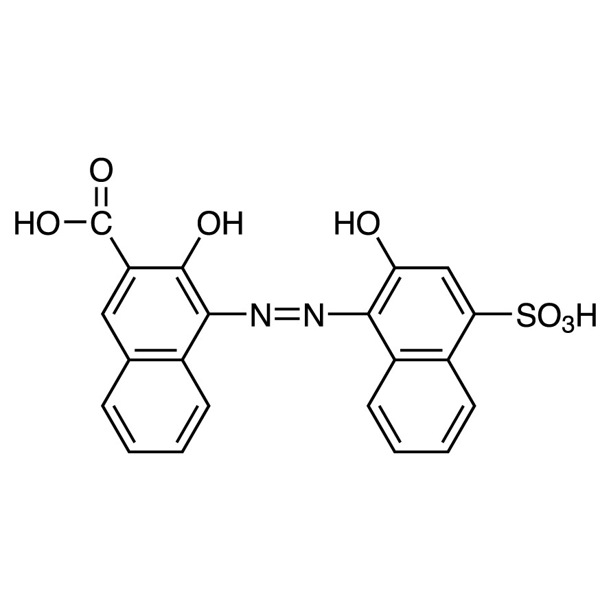 2-Hydroxy-1-(2-hydroxy-4-sulfo-1-naphthylazo)-3-naphthoic Acid (1:100 diluted with K2SO4)1g