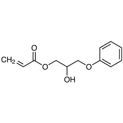 2-Hydroxy-3-phenoxypropyl Acrylate (stabilized with MEHQ)&gt;85.0%(GC)500g