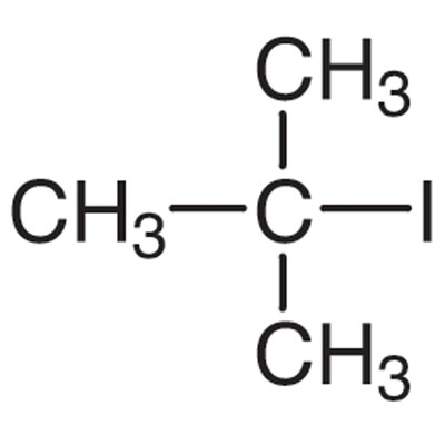 2-Iodo-2-methylpropane (stabilized with Copper chip)&gt;97.0%(GC)25g